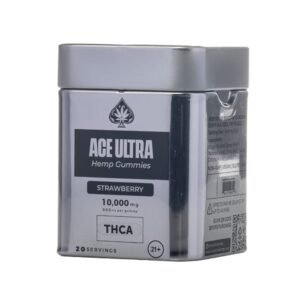 Strawberry Ace Ultra THCA Gummies